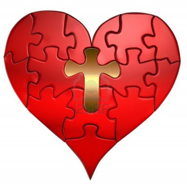 7426781-puzzle-of-a-valentine-heart-with-a-gold-cross-as-the-center-puzzle-piece